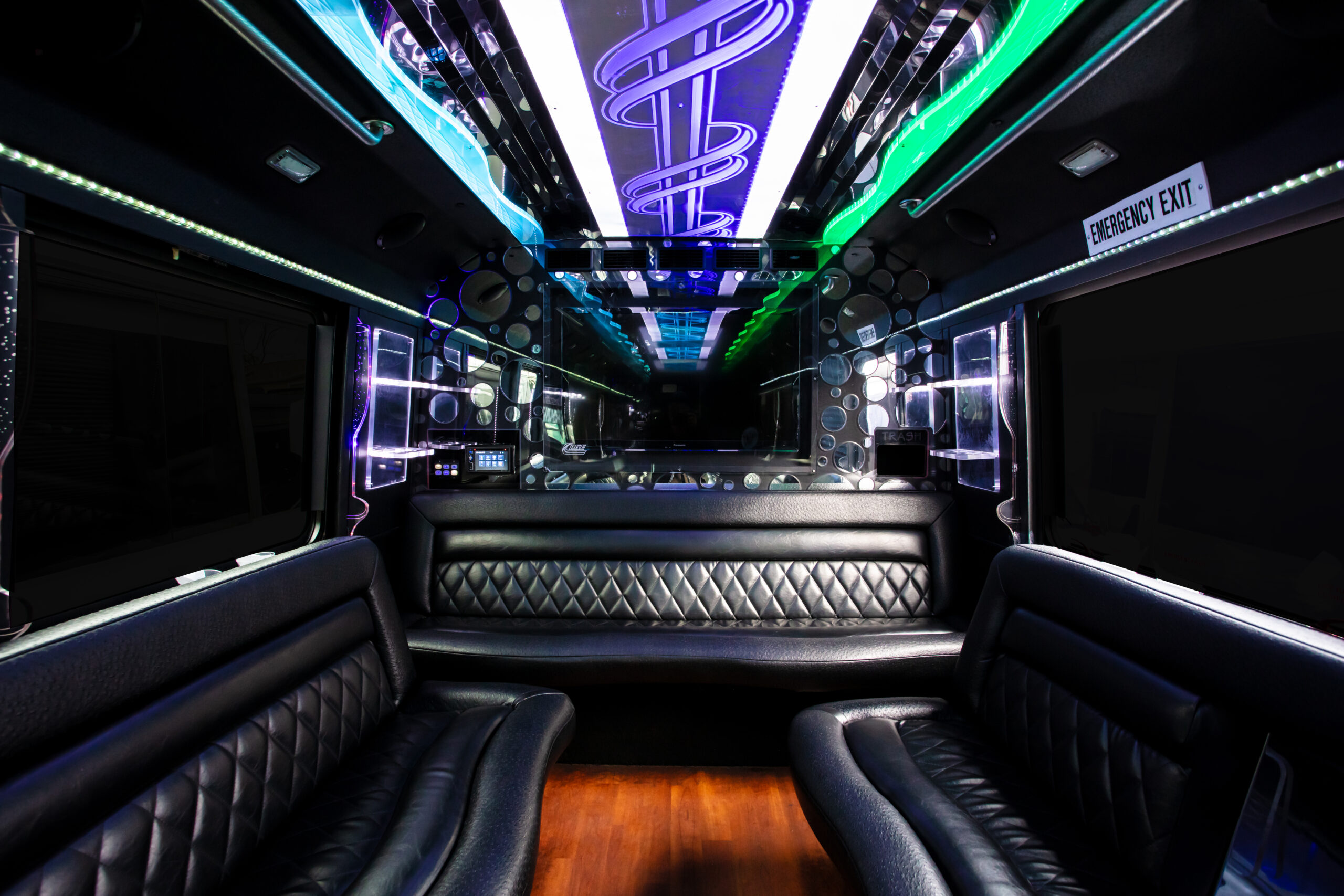 Silver-Party-Bus